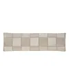 J Queen New York Brando Bolster Decorative Pillow, 15" X 52" In Flax