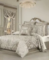 J Queen New York Brunello Comforter Sets In Gray