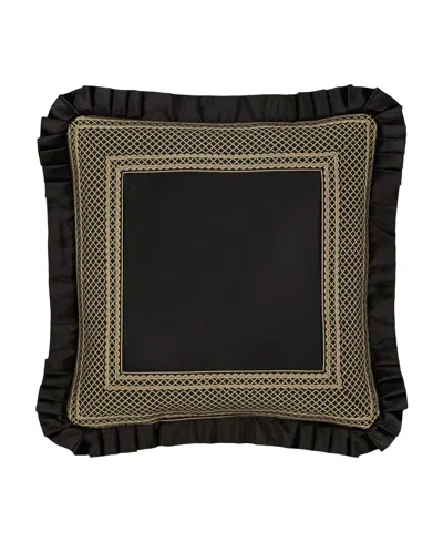 J Queen New York Brunello Decorative Pillow, 20" X 20" In Black