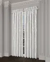 J Queen New York Brunello Window Panel Pair, 50" X 84" In Platinum