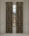 J Queen New York Brunello Window Panel Pair, 50" X 95" In Black