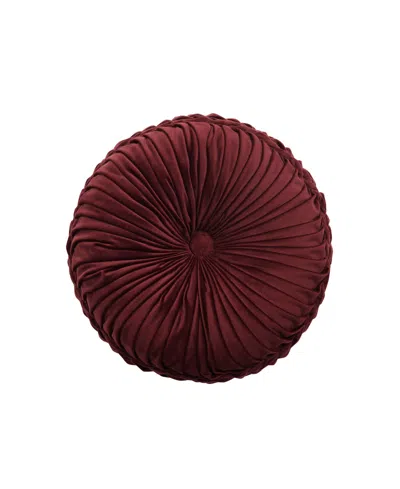 J Queen New York Calistoga Tufted Decorative Pillow, 15" Round