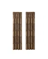 J Queen New York Calistoga Window Panel Pair, 50" X 84"