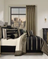 J Queen New York Calvari Comforter Sets In Black