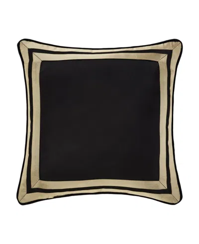 J Queen New York Calvari Decorative Pillow, 20" X 20" In Black