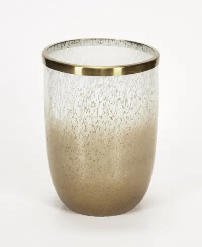 J Queen New York Catia Wastebasket In Gold