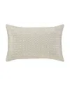 J Queen New York Celine Geometric Boudoir Decorative Pillow, 13" X 21" In Neutral