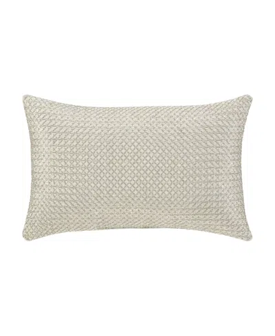 J Queen New York Celine Geometric Boudoir Decorative Pillow, 13" X 21" In Neutral