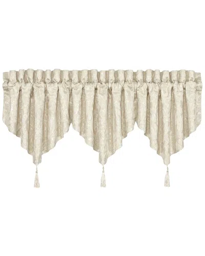 J Queen New York J. Queen New York Celine Window Ascot Valance In Neutral