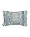 J Queen New York Celtic Boudoir Decorative Pillow, 15" X 21" In Spa