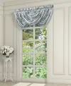 J Queen New York Celtic Window Waterfall Valance, 33" X 49" In Spa