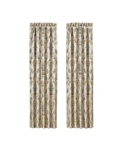 J Queen New York Closeout!  Jacqueline 4-pc. Window Panel Set, 50" X 84" In Ivory