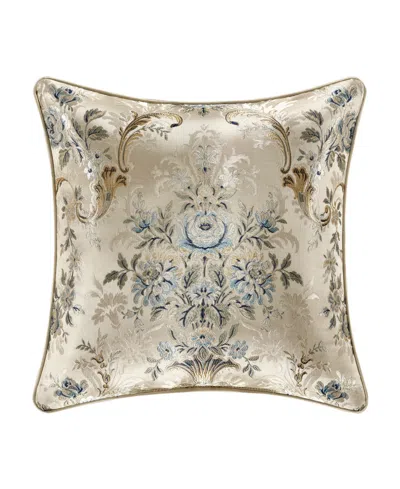 J Queen New York Jacqueline Decorative Pillow, 18" X 18" In Ivory