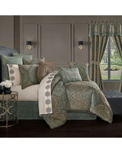 J Queen New York J. Queen New York Dorset Comforter Set In Green
