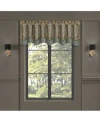 J Queen New York Dorset Scalloped Window Valance, 20" X 72" In Multi