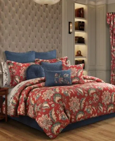 J Queen New York Enchanted Garden Comforter Sets In Purple