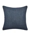 J Queen New York Enchanted Garden Decorative Pillow, 18" X 18" In Indigo