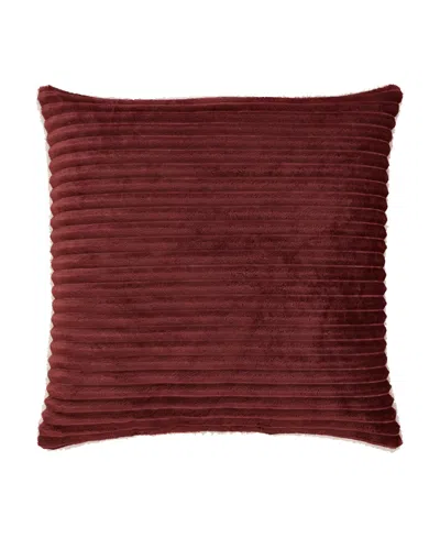 J Queen New York Everett Soft Decorative Pillow, 20" X 20" In Brown