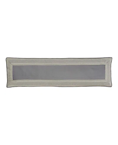 J Queen New York Excelsior Bolster Decorative Pillow, 15" X 52" In Blue
