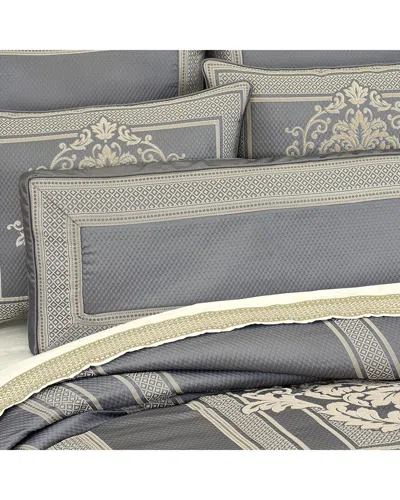 J Queen New York J. Queen New York Excelsior Bolster Decorative Throw Pillow In Gray