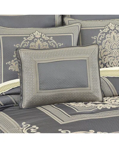 J Queen New York J. Queen New York Excelsior Boudoir Decorative Throw Pillow In Gray