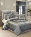 J Queen New York Excelsior Comforter Sets In Blue