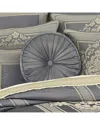 J Queen New York J. Queen New York Excelsior Tufted Round Decorative Throw Pillow