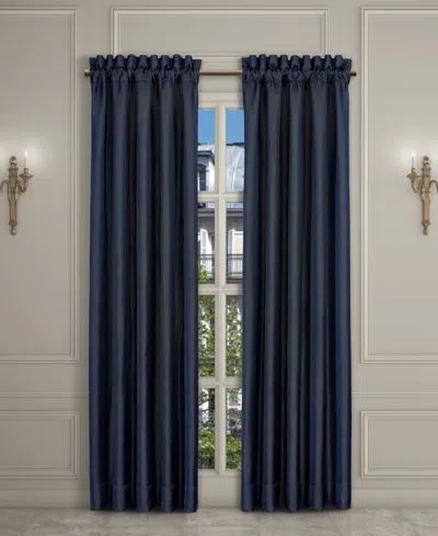 J Queen New York Excelsior Window Panel Pair, 50" X 84" In Blue