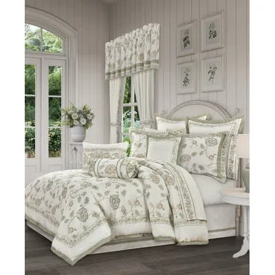 J Queen New York Fairview 4pc. Comforter Set In Sage