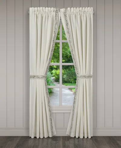 J Queen New York Fairview Window Panel Pair, 50" X 84" In Sage