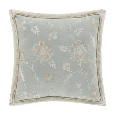 J Queen New York Garden View 18" Square Decorative Throw Pillow Spa
