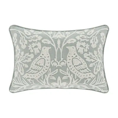 J Queen New York Garden View Boudoir Decorative Throw Pillow Spa