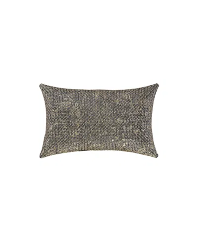J Queen New York Glimmerstone Boudoir Decorative Pillow, 13" X 21" In Purple