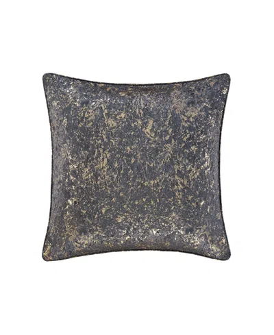 J Queen New York Glimmerstone Euro Sham, 26" X 26" In Purple