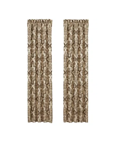 J Queen New York Gold Coast Window Panel Pair, 50" X 95"