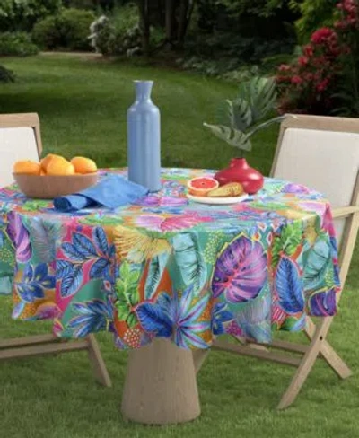 J Queen New York Hanalei Table Linens Collection In Blue