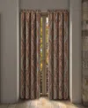 J Queen New York Jackson Lodge Window Panel Pair, 50" X 84" In Clay