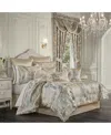 J Queen New York Jacqueline 4-pc. Comforter Set, Queen In White
