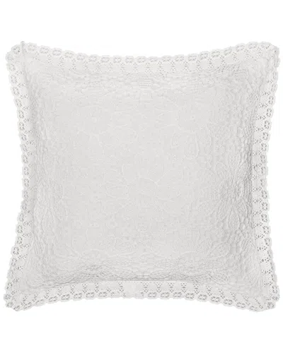 J Queen New York J.queen New York Chantalee Decorative Throw Pillow In White