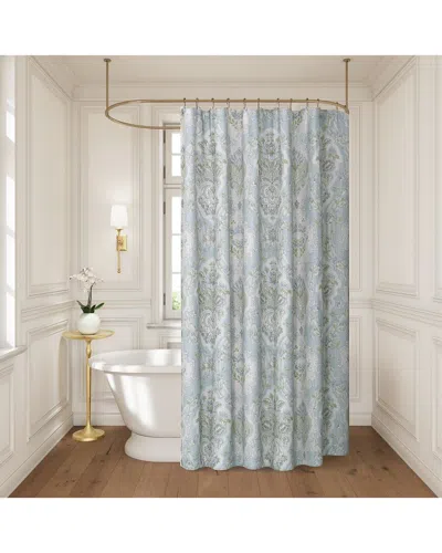 J Queen New York J.queen New York Pasadena Shower Curtain In Blue