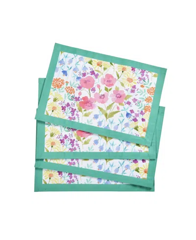J Queen New York Jules Placemat 4 Pack In Green