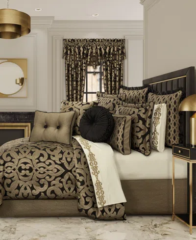 J Queen New York La Boheme 4-pc. Comforter Set, King In Onyx