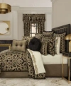 J Queen New York La Boheme Comforter Sets In Onyx