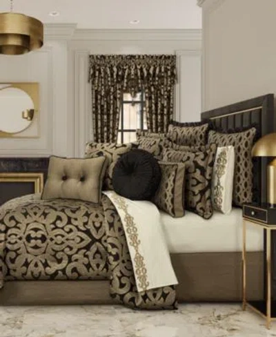 J Queen New York La Boheme Comforter Sets In Onyx