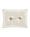 J Queen New York La Boheme Boudoir Decorative Throw Pillow, 15" X 20" Bedding In Gold-tone