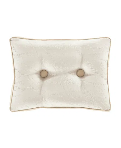 J Queen New York La Boheme Boudoir Decorative Throw Pillow, 15" X 20" Bedding In Gold-tone