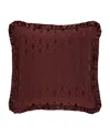 J Queen New York La Boheme Sham, European In Maroon