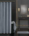 J Queen New York La Boheme Shower Curtain, 72" X 72" In Cerulean