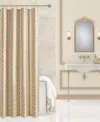 J Queen New York La Boheme Shower Curtain Bedding In Gold
