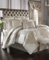 J Queen New York La Scala Comforter Sets In Gold